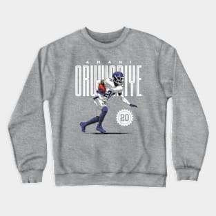 Amani Oruwariye New York G Card Crewneck Sweatshirt